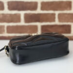 Gucci GG Marmont Series of small shoulder bag Black